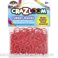 Cra-Z-Loom Rubber Band Basic Colors Refill Bright red B00G5K7LCO